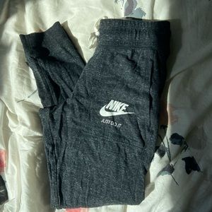 Dark grey Nike joggers